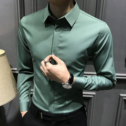 🔥LAST DAY PROMOTION - 50%OFF🔥Men's Wrinkle-Free Button-Down Shirt
