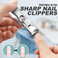 🔥49% OFF✂️Portable Ultra Sharp Nail Clippers-BUY 2 FREE SHIPPING