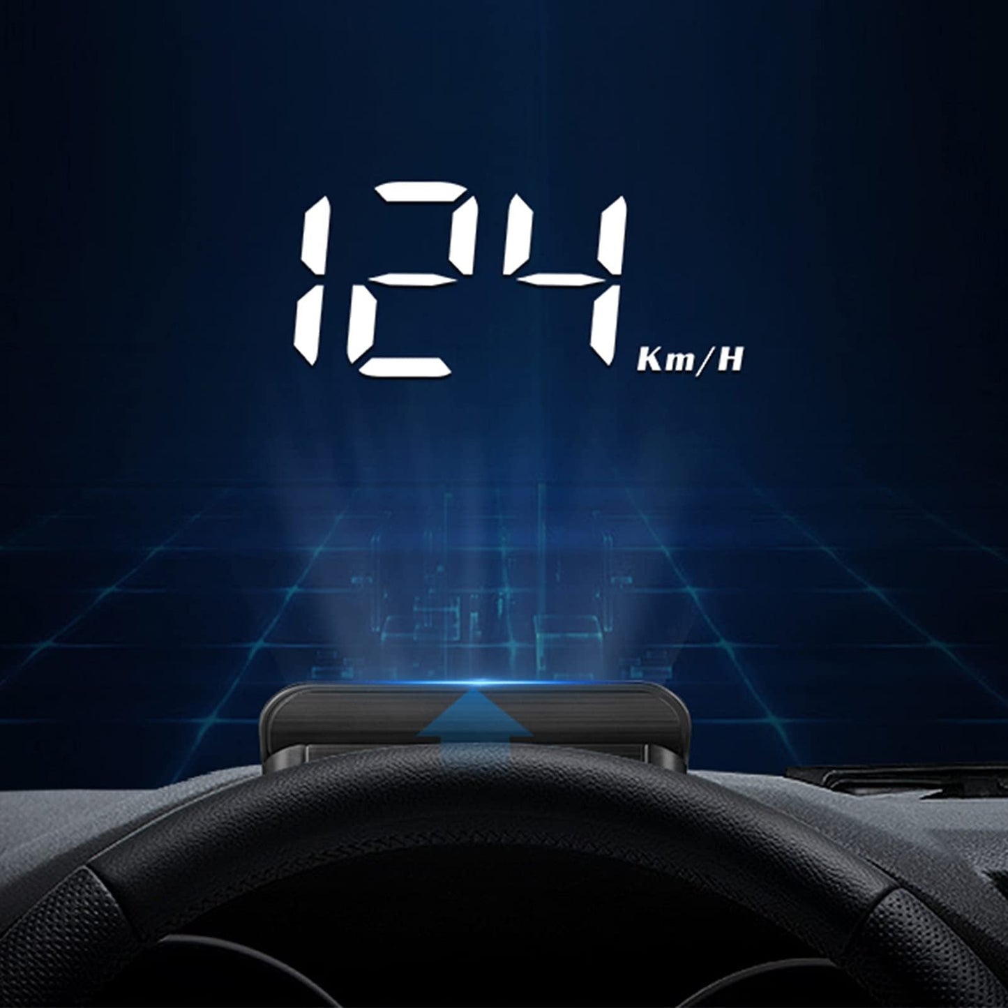 ⏳2025 New-Save 50%🔥Car HUD Speedometer Display Windshield Projector🚗