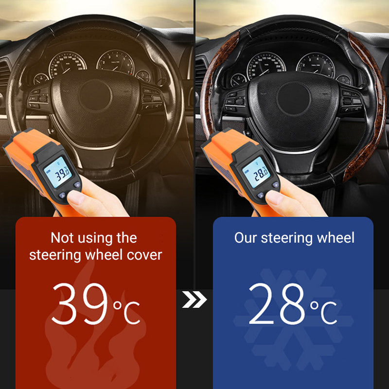 🔥2025 HOT SALE 50%🔥Universal Non-Slip Car Steering Wheel Cover