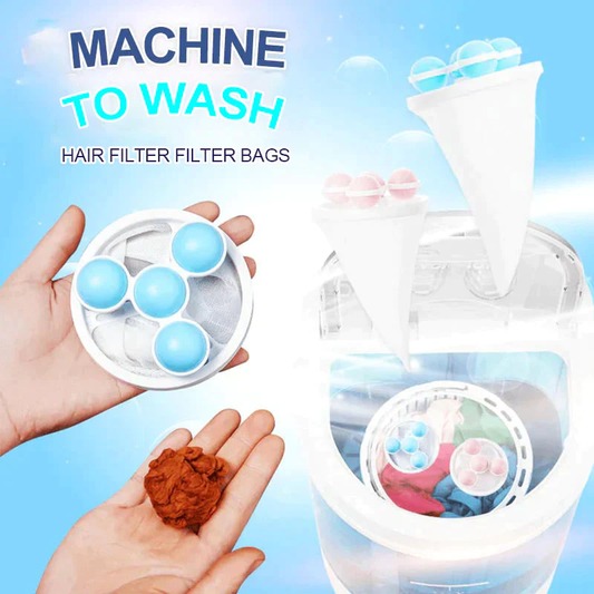 🔥LAST DAY PROMOTION - 50%OFF🔥 Washing Machine Hair Filter Mesh Bags