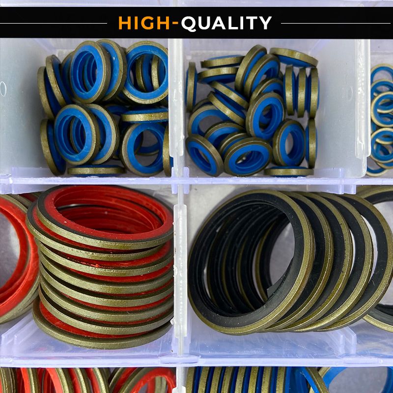 Assorted Sealing Gasket Set--Essential Kit for Maintenance Workers🛠️