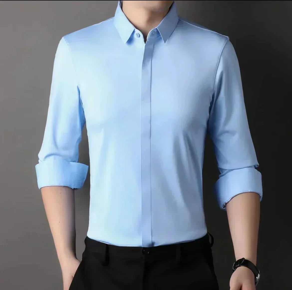 🔥LAST DAY PROMOTION - 50%OFF🔥Men's Wrinkle-Free Button-Down Shirt