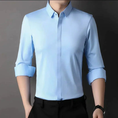 🔥LAST DAY PROMOTION - 50%OFF🔥Men's Wrinkle-Free Button-Down Shirt