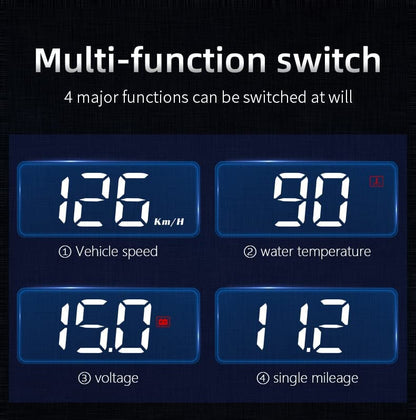 ⏳2025 New-Save 50%🔥Car HUD Speedometer Display Windshield Projector🚗