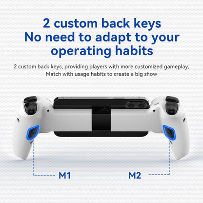 Universal Extendable Gamepad with 2 Programmable Back Buttons