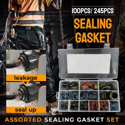 Assorted Sealing Gasket Set--Essential Kit for Maintenance Workers🛠️