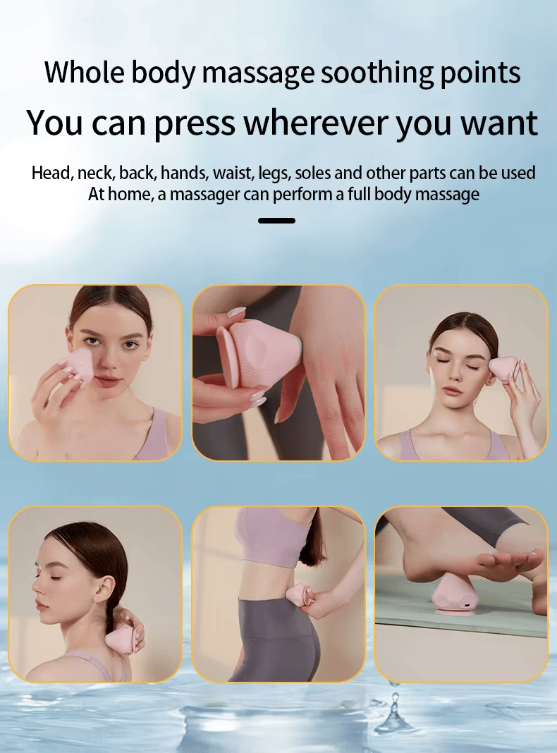 🔥 Hot Sale 50% OFF✨Trigger Point Self-Massage Ball with Suction Cup – Perfect relaxation for muscles and body!