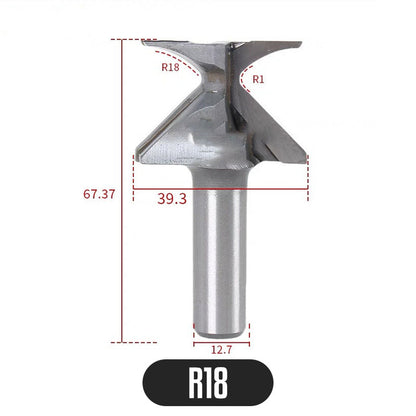 R18/R30 1/2-inch schacht houtbewerkingsfrees