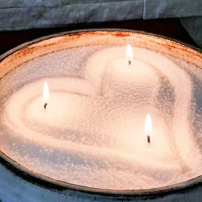 Special Multi-Color DIY Granulated Candle with 10PCS Wicks
