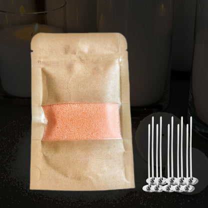 Special Multi-Color DIY Granulated Candle with 10PCS Wicks