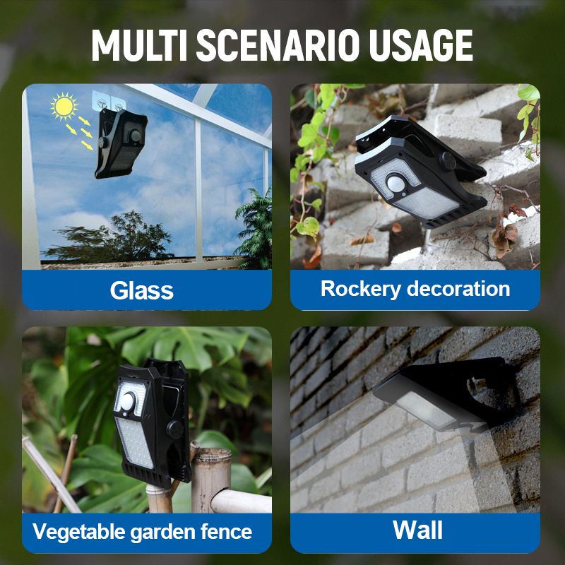 Home Outdoor Garden Solar Charging Induction Light