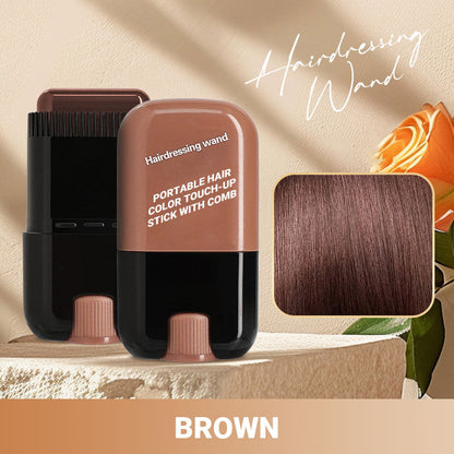 🎁Special Offer - 50% off💕Portable Hair Color Touch-Up Stick With Comb
