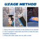 Gentle Effective Car Cleaning Spray with Sponge & Cloth