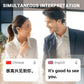 Wireless AI Language Translator Earbuds