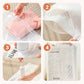 Reusable Vacuum Compression Bag for Clothes Storage
