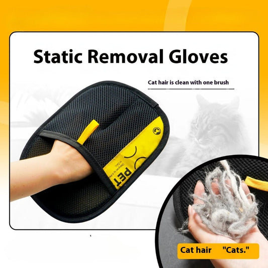 🔥Big Sale 50% OFF🔥Double-Sided Grooming Gloves for Pets