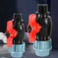 PE Water Pipe Quick Connect Ball Valve